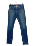 Vorschaubild 1 von Jeans Slim Fit Herren Blau Gr. W30/46/S Baumwolle Uni Casual Logo
