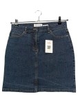 Vorschaubild 1 von Damen Jeansrock Gr. 38 M Blau Casual Midirock