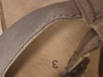 Vorschaubild 7 von Damensandaletten Gr. 36 Beige Wildleder Komfortabel Klettverschluss