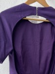Vorschaubild 5 von Acne Damen Businesskleid Kurzarm Lila Gr. 40/L