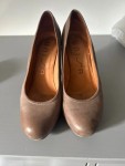 Vorschaubild 3 von Damen Plateau Pumps Gr. 39 Beige Elegant