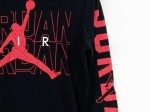 Vorschaubild 4 von Jordan Kinder Langarmshirt Michael Jordan Flügel Logo Print Schwarz 164