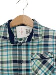 Vorschaubild 4 von Kinder Freizeithemd kariert Gr. 116/122 Mehrfarbig Casual Langarm