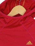 Vorschaubild 3 von Damen Trainingsjacke Gr. 38 M Rot Sportlich Kapuze Polyester