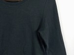 Vorschaubild 5 von Langarmshirt Damen Gr. 38/M Basic Schwarz Baumwolle