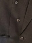 Vorschaubild 2 von Sakko Herren Schwarz Gr. 54/XXL Uni Business Langarm Knopf
