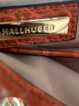 Vorschaubild 6 von Damen Henkeltasche Orange Kroko-Optik Schildpatt-Griff Elegant