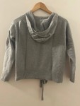 Vorschaubild 2 von Damen Pullover Hoodie Grau Wolle XS
