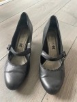 Vorschaubild 3 von Damen Mary Jane Pumps Gr. 37 Schwarz Klassisch Business