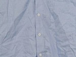 Vorschaubild 4 von Business Hemd Herren Blau Gr. 48/M Baumwolle Kariert Kurzarm Knopf