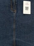 Vorschaubild 3 von Damen Jeansrock Gr. 38 M Blau Casual Midirock