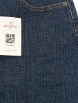 Vorschaubild 4 von Damen Jeansrock Gr. 38 M Blau Casual Midirock
