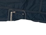 Vorschaubild 3 von CECIL Damen Cargohose Gr. 27 Blau Casual 3/4 Hose mit Ziernähten