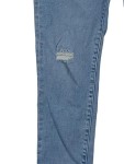 Vorschaubild 3 von Damen Skinny Fit Jeans Blau W26/34/XS Ripped Cut-Outs Lyocell