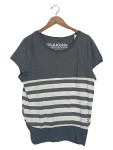 Vorschaubild 1 von Damen T-Shirt gestreift Mehrfarbig Gr. 42/XL Casual