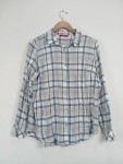 Vorschaubild 1 von Damen Hemdbluse kariert Langarm Mehrfarbig Gr. 42/XL