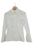 Vorschaubild 1 von Damen Hemdbluse Gr. 32/XXS Weiß Business Langarm