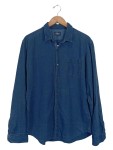 Vorschaubild 1 von Herren Jeansjacke Blau Gr. 50/L Casual Baumwolle Uni Langarm