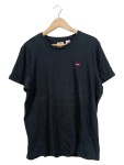 Vorschaubild 1 von Herren T-Shirt Schwarz Gr. 50/L Casual Logo Print Baumwolle