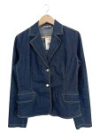 Vorschaubild 1 von Damen Jeansjacke Blazer Gr. 38 M Blau Casual Baumwolle