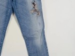 Vorschaubild 4 von Destroyed Jeans Damen Blau W26 L30 Casual Baumwolle Elasthan