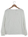 Vorschaubild 1 von AG Damen Bluse Langarm Weiß Lochmuster Gr. 44 XXL