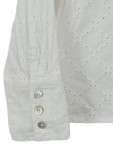 Vorschaubild 3 von AG Damen Bluse Langarm Weiß Lochmuster Gr. 44 XXL