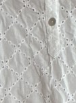 Vorschaubild 4 von AG Damen Bluse Langarm Weiß Lochmuster Gr. 44 XXL