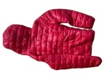 Vorschaubild 2 von Windjacke Damen Gr. 38/M Rot Polyester Uni Casual Langarm