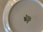 Vorschaubild 3 von LUXOR Konfektschale Porzellan Weiß Strukturmuster Metallic