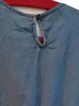 Vorschaubild 6 von Jeanskleid Damen Blau Gr. 38/M Baumwolle Uni Casual Freizeit Knopf