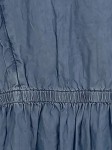 Vorschaubild 4 von Jeanskleid Damen Blau Gr. 38/M Baumwolle Uni Casual Freizeit Knopf