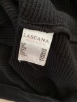 Vorschaubild 4 von Damen Strickkleid Casual Rippstrick Schwarz Gr. 38 M