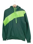 Vorschaubild 1 von Herren Hoodie Grün Neon-Akzente Gr. 46/S Baumwolle Sportlich
