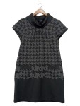 Vorschaubild 1 von TAIFUN Damen Strickkleid Gr. 40/L Modern Mehrfarbig Grafisch