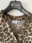 Vorschaubild 3 von Damen Sommerkleid Gr. 38/M Leopardenmuster Mehrfarbig Viskose