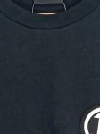 Vorschaubild 4 von Langarmshirt Herren Gr. 48/M Schwarz Baumwolle Logo-Print Casual Freizeit
