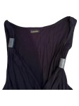 Vorschaubild 2 von Damen Abendkleid Maxikleid Gr. 34 Schwarz Elegant Viskose