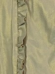 Vorschaubild 4 von Leichte Jacke Damen Gold Gr. 36/S Feminin Rüschen Metallic