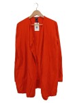 Vorschaubild 1 von Damen Strickjacke Gr. 44 Orange Casual Langarm