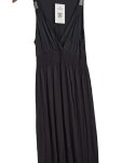 Vorschaubild 3 von Damen Abendkleid Maxikleid Gr. 34 Schwarz Elegant Viskose