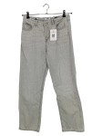 Vorschaubild 1 von Jeans Regular Fit Kinder Gr. 158 Grau Baumwolle Uni Casual Logo L26