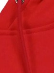 Vorschaubild 5 von Kapuzenpullover Herren Gr. 48/M Rot Baumwolle Logo-Print Schriftzug