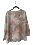 Vorschaubild 2 von Damen Hemdbluse Langarm Mehrfarbig Animal-Print Gr. M