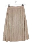 Vorschaubild 1 von Faltenrock Damen 38/M Beige Elegant Plissee Midirock