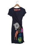 Vorschaubild 1 von Damen Freizeitkleid Gr. 36/S Mehrfarbig Casual Viskose