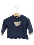 Vorschaubild 1 von Kinder Langarmshirt Baby Gr. 74 Blau Casual mit Teddybär Applikation