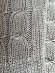 Vorschaubild 8 von Pullover Damen Gr. 42/XL Beige Polyacryl Strickmuster Casual Langarm