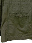 Vorschaubild 2 von Damen Trainingsjacke Outdoor Gr. 38/M Grün Baumwolle Kapuze