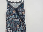 Vorschaubild 6 von Freizeitkleid Damen Mehrfarbig Gr. 42/XL Polyester Ethno Bohemian 90 cm